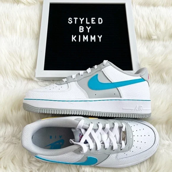 NIKE AIR FORCE 1 Sneakers Shoes AF1 New Shoe - Picture 2 of 6